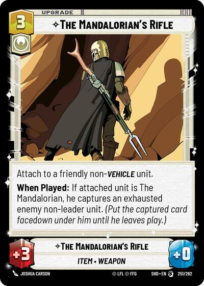 The Mandalorian's Rifle - 251/262 - Special - Shadows of the Galaxy