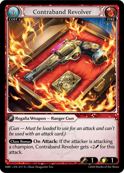 Contraband Revolver - 017 - Rare - Mercurial Heart