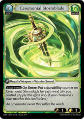 Ceremonial Stormblade - 024 - Rare - Mercurial Heart