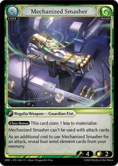Mechanized Smasher - 026 - Super Rare - Mercurial Heart