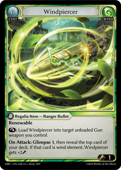 Windpiercer - 028 - Super Rare - Mercurial Heart