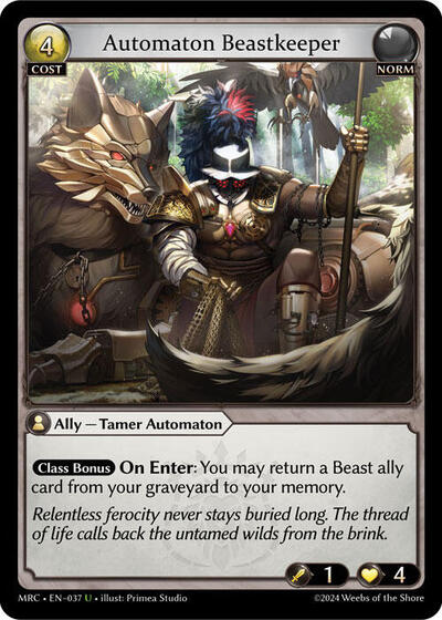 Automaton Beastkeeper - 037 - Uncommon - Mercurial Heart