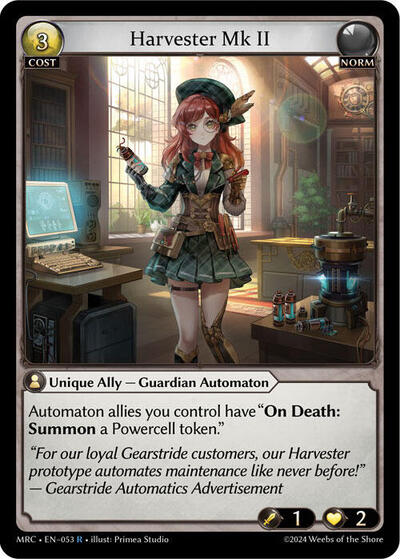 Harvester Mk II - 053 - Rare - Mercurial Heart