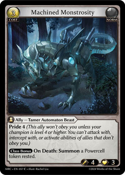 Machined Monstrosity - 057 - Common - Mercurial Heart