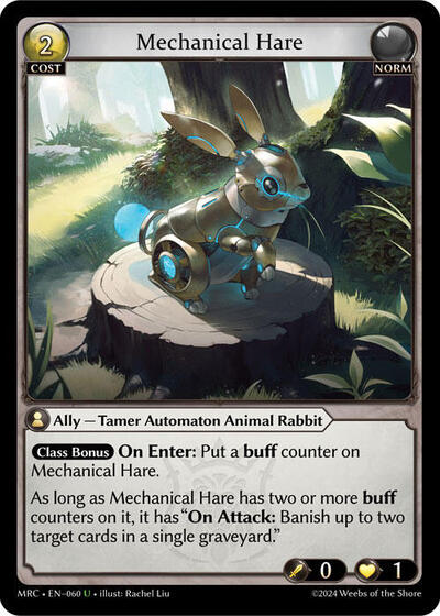 Mechanical Hare - 060 - Uncommon - Mercurial Heart