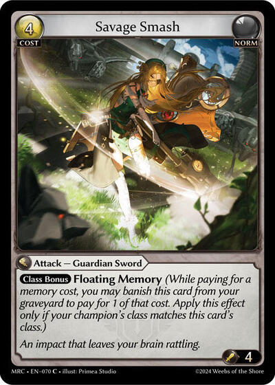 Savage Smash - 070 - Common - Mercurial Heart