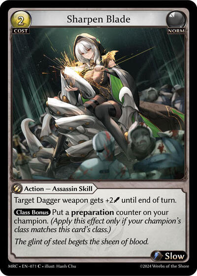 Sharpen Blade - 071 - Common - Mercurial Heart