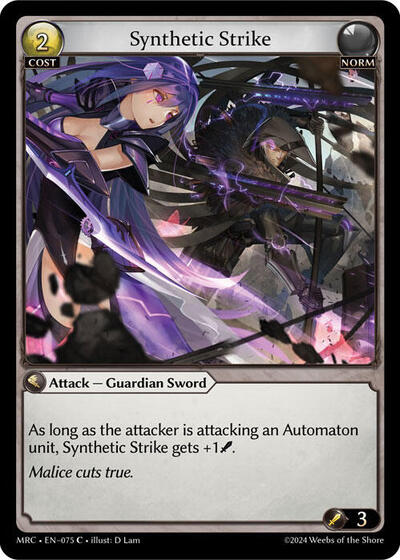 Synthetic Strike - 075 - Common - Mercurial Heart