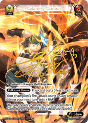Calamity Cannon - 081 - Collector Super Rare - Mercurial Heart