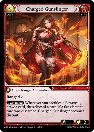 Charged Gunslinger - 086 - Uncommon - Mercurial Heart