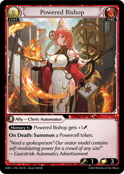 Powered Bishop - 092 - Common - Mercurial Heart