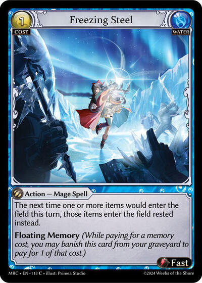 Freezing Steel - 113 - Common - Mercurial Heart