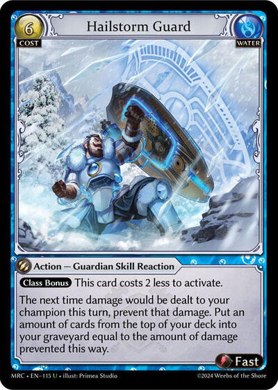 Hailstorm Guard - 115 - Uncommon - Mercurial Heart