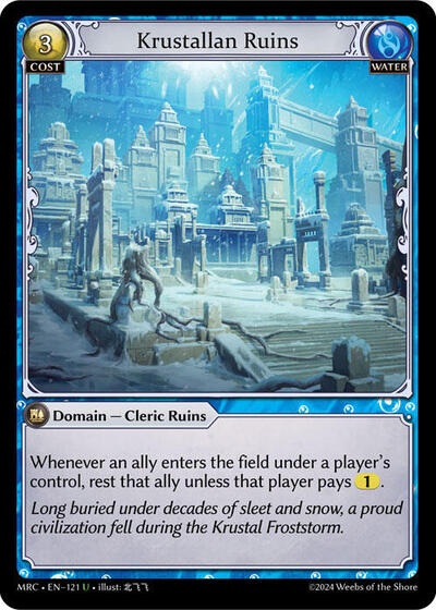 Krustallan Ruins - 121 - Uncommon - Mercurial Heart