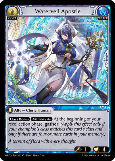 Waterveil Apostle - 133 - Common - Mercurial Heart