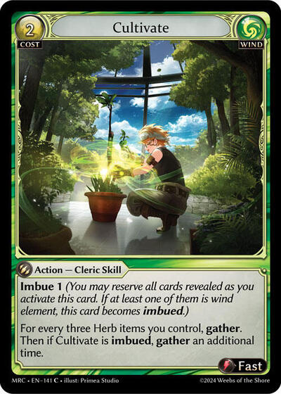 Cultivate - 141 - Common - Mercurial Heart