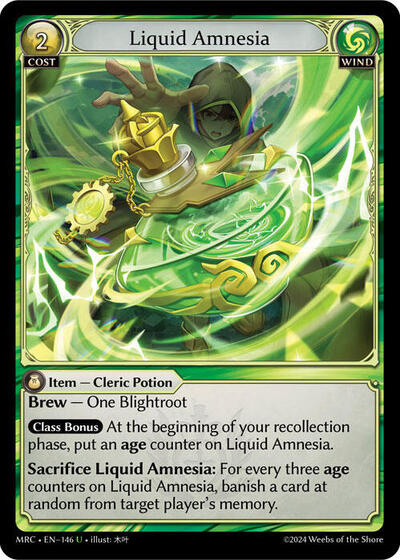Liquid Amnesia - 146 - Uncommon - Mercurial Heart