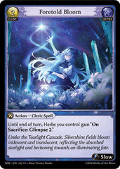 Foretold Bloom - 162 - Super Rare - Mercurial Heart