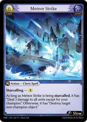 Meteor Strike - 164 - Super Rare - Mercurial Heart