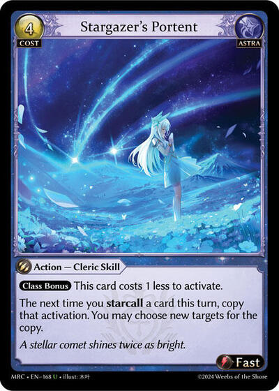 Stargazer's Portent - 168 - Uncommon - Mercurial Heart