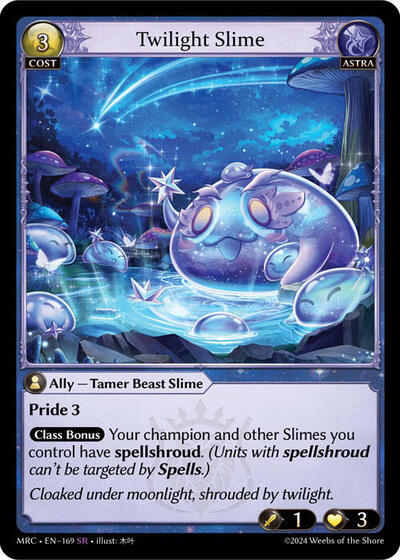 Twilight Slime - 169 - Super Rare - Mercurial Heart