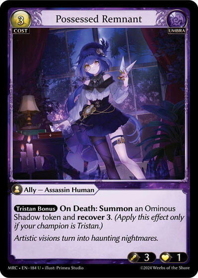 Possessed Remnant - 184 - Uncommon - Mercurial Heart