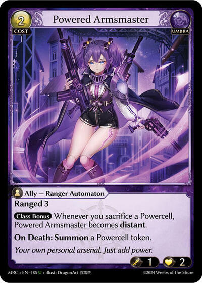 Powered Armsmaster - 185 - Uncommon - Mercurial Heart