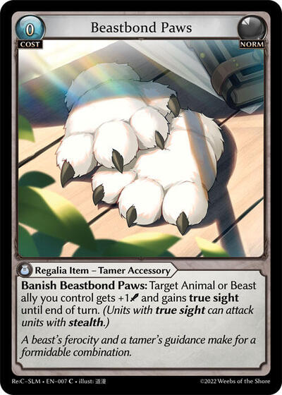 Beastbond Paws - 007 - Common - Silvie Re:Collection, Slime Sovereign