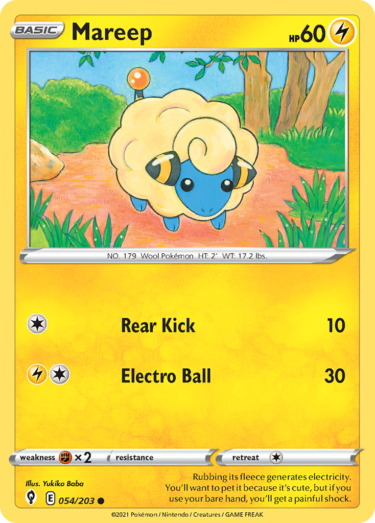 Mareep - 054/203 - Evolving Skies