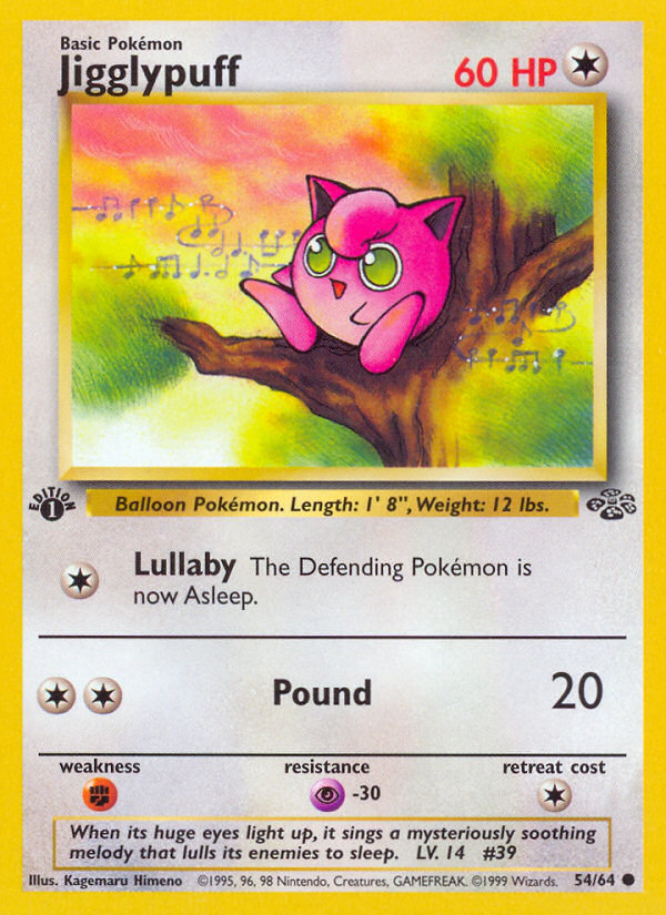 Jigglypuff - 54/64 - Jungle