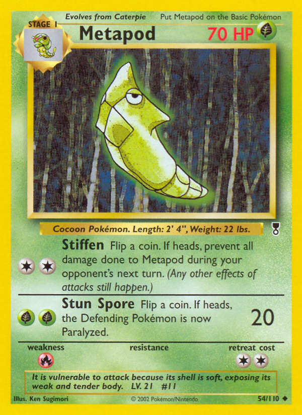 Metapod - 054/110 - Legendary Collection