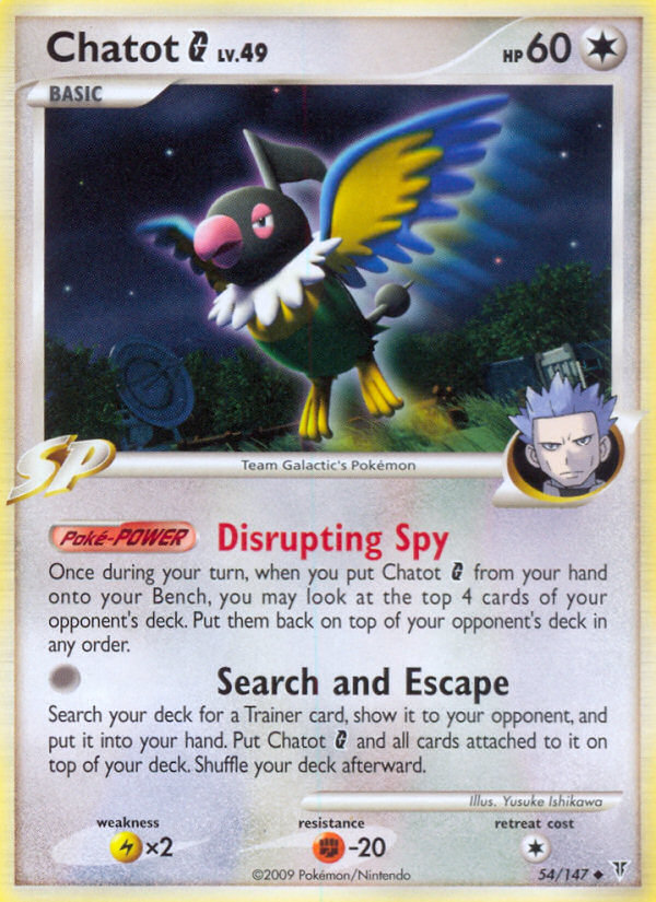 Chatot G - 054/147 - Supreme Victors