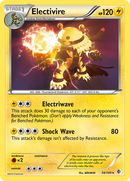 Electivire - 054/149 - Boundaries Crossed