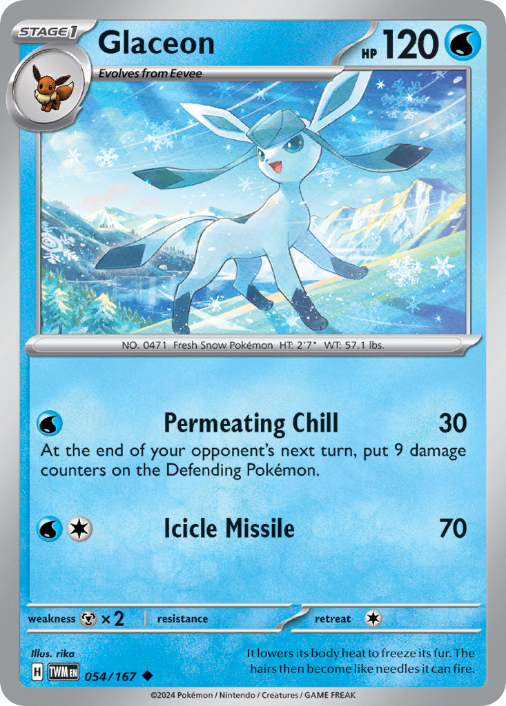 Glaceon - 054/167 - Twilight Masquerade