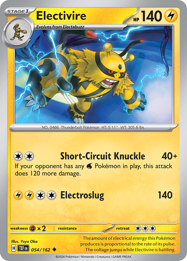 Electivire - 054/162 - Temporal Forces