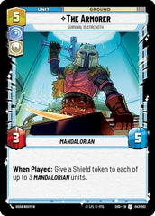 The Armorer - Survival Is Strength - 047/262 - Uncommon - Shadows of the Galaxy