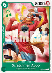 Scratchmen Apoo - OP07-028 - Common - 500 Years in the Future Pre-Release Cards