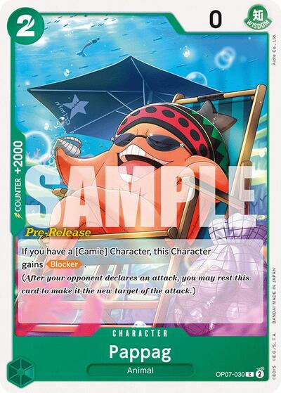Pappag - OP07-030 - Common - 500 Years in the Future Pre-Release Cards