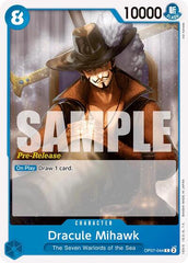 Dracule Mihawk - OP07-044 - Common - 500 Years in the Future Pre-Release Cards