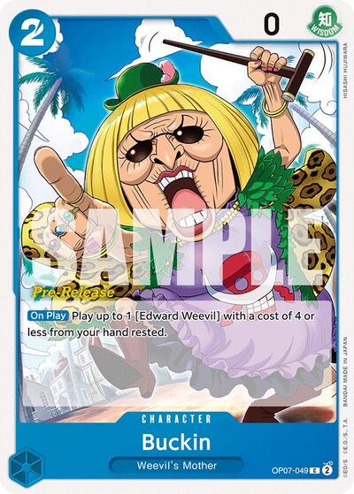Buckin - OP07-049 - Common - 500 Years in the Future Pre-Release Cards