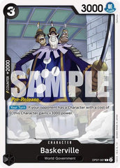 Baskerville - OP07-087 - Common - 500 Years in the Future Pre-Release Cards