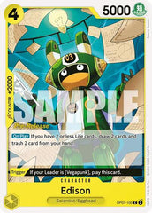 Edison - OP07-100 - Common - 500 Years in the Future Pre-Release Cards