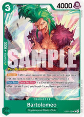 Bartolomeo - OP07-031 - Uncommon - 500 Years in the Future Pre-Release Cards