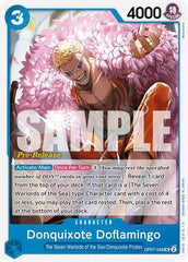 Donquixote Doflamingo - OP07-048 - Uncommon - 500 Years in the Future Pre-Release Cards