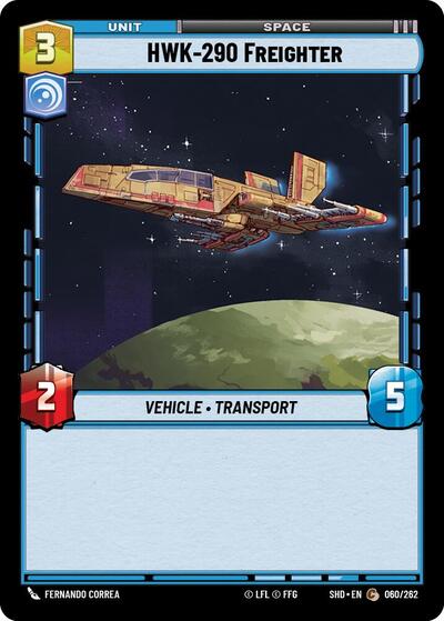 HWK-290 Freighter - 060/262 - Common - Shadows of the Galaxy