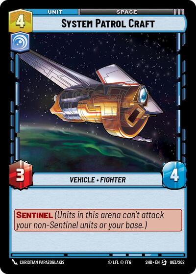 System Patrol Craft - 063/262 - Special - Shadows of the Galaxy