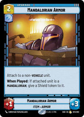 Mandalorian Armor - 073/262 - Rare - Shadows of the Galaxy