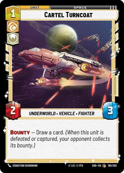 Cartel Turncoat - 195/262 - Common - Shadows of the Galaxy