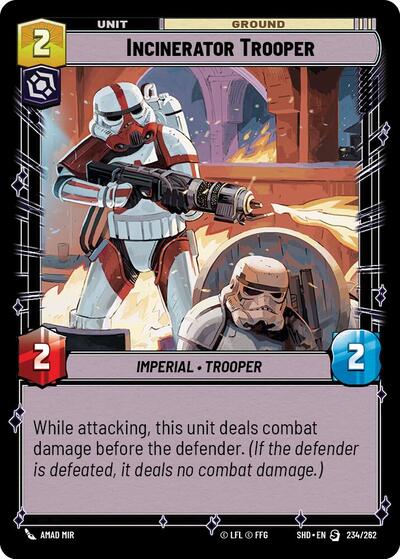 Incinerator Trooper - 234/262 - Special - Shadows of the Galaxy
