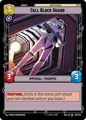 Cell Block Guard - 238/262 - Special - Shadows of the Galaxy